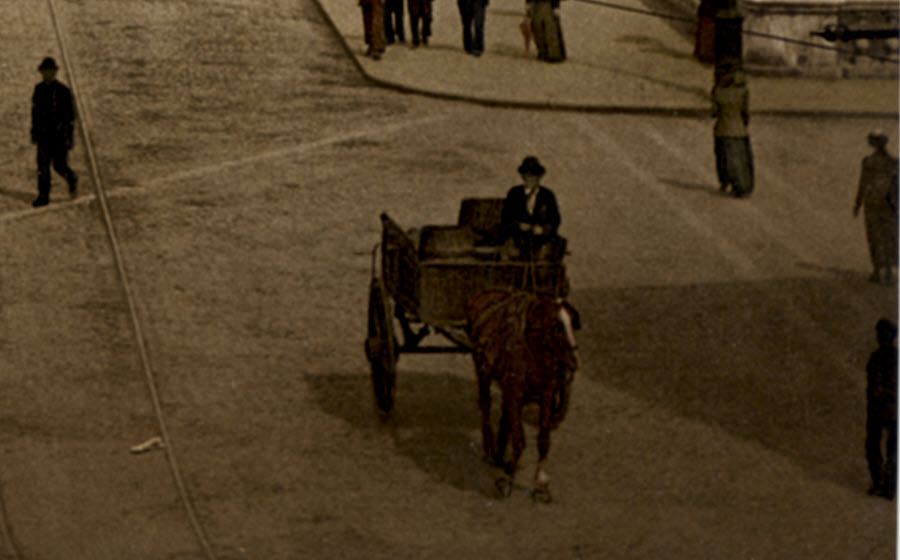 Horse drawn cart