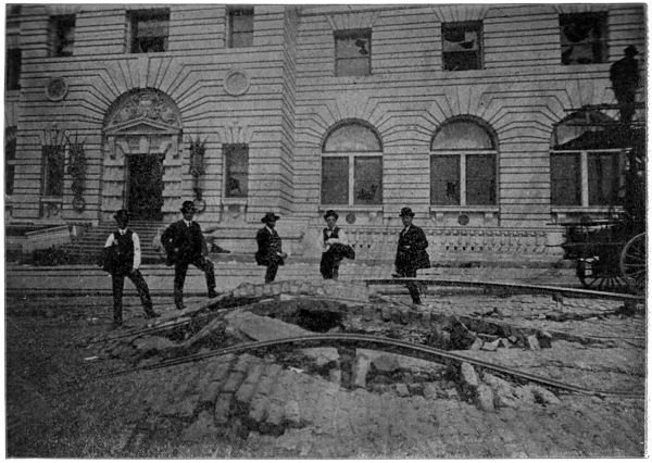 Streets Buckled by the San Francisco Earthquake