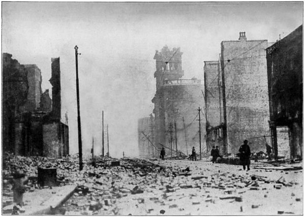 A Rubble Filled Street