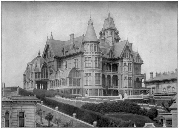 Mark Hopkins Institute on Nob Hill, Before the Earthquake