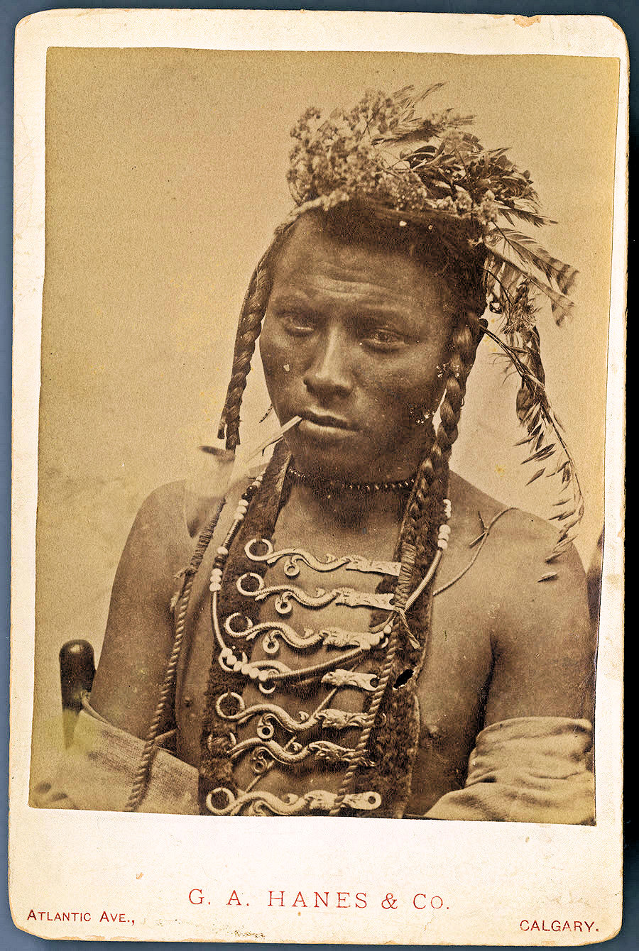 Blackfoot Warrior / Native American Indian