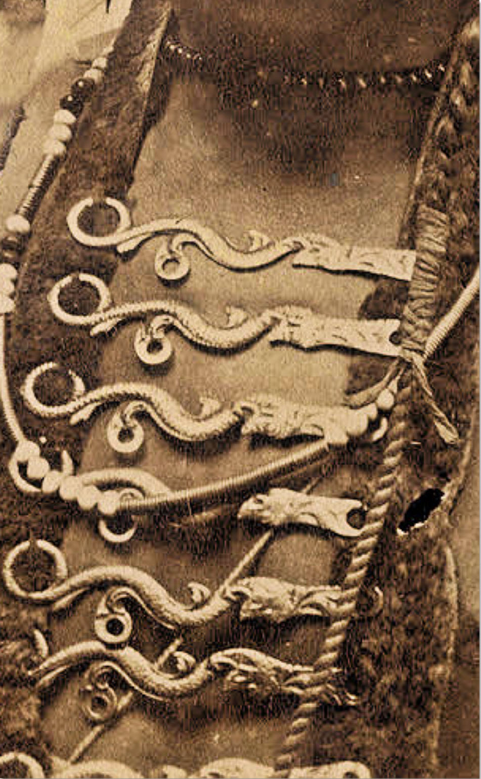 Blackfoot (native American) jewelry.