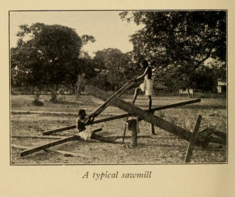 Hand Powered Saw Mill