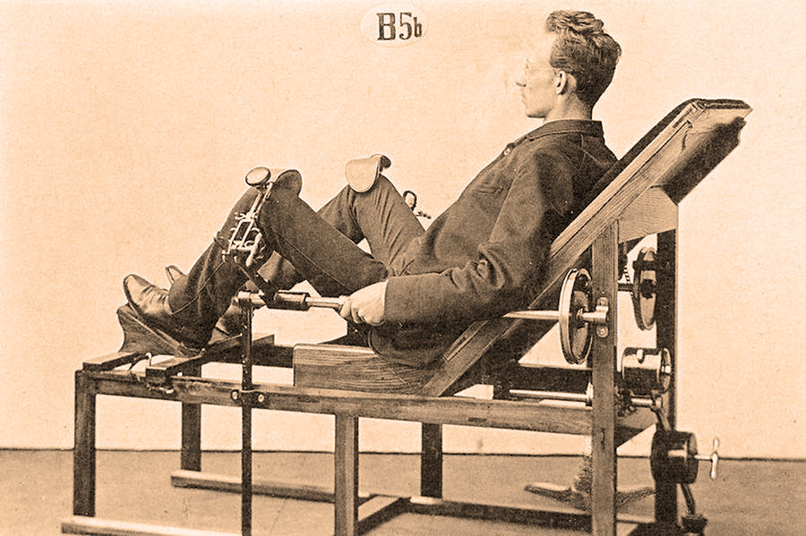 A Victorian Thigh Master