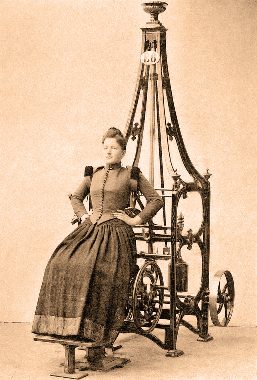 Early form of fitness machines