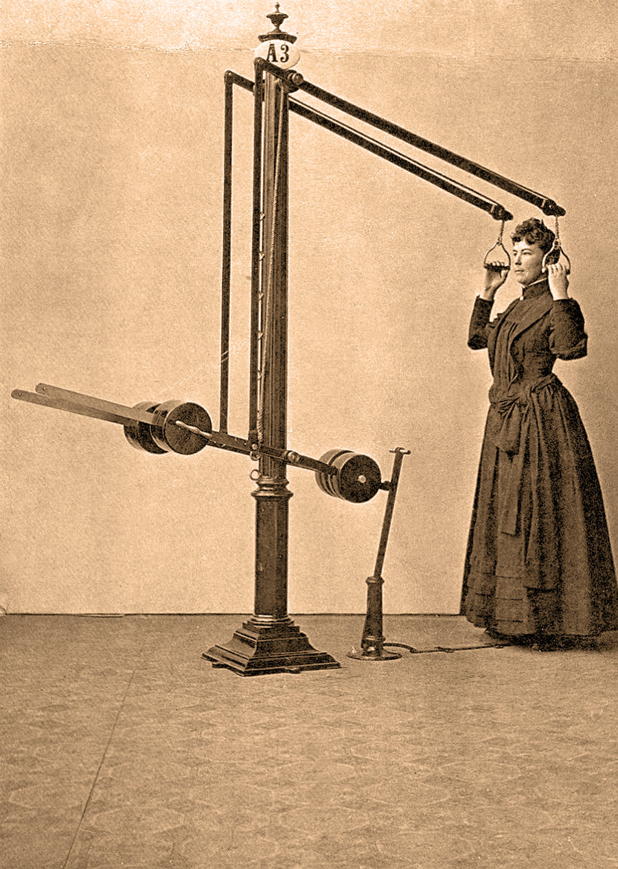 Vintage Victorian Era Weight machine