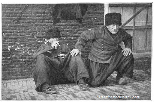 Two Old Men Hanging Out