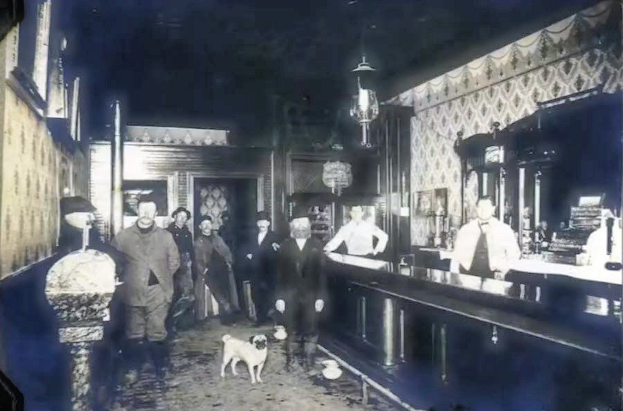 Saloon with Spitoons