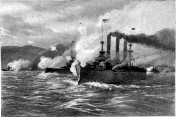 THE DESTRUCTION OF CERVERA’S FLEET