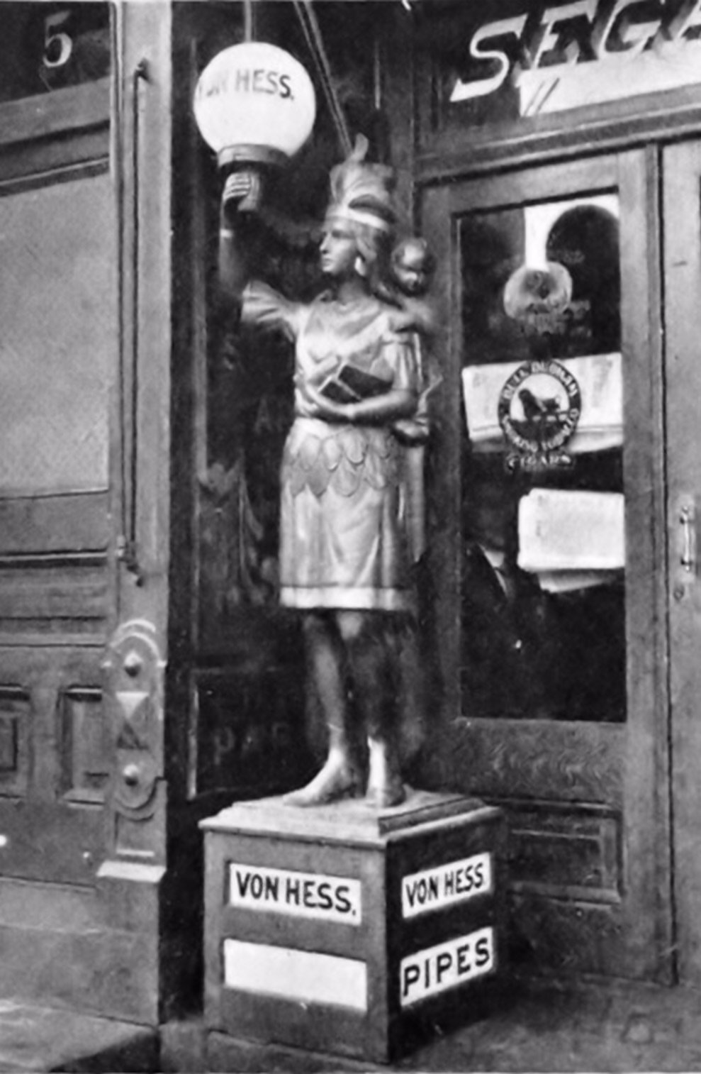 Female Cigar Store Indian 